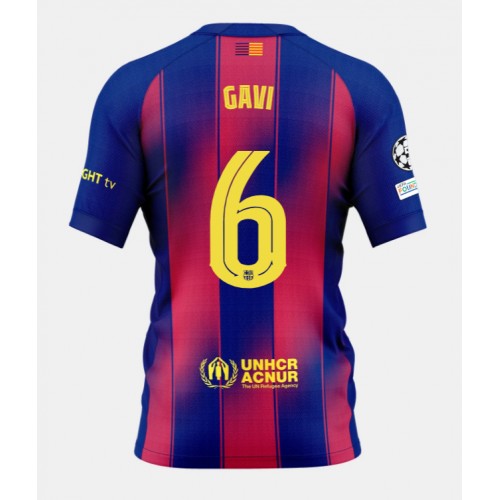 Barcelona Paez Gavi #6 Replika Hjemmebanetrøje 2025-26 Kortærmet Barcelona Paez Gavi #6 Replika Hjemmebanetrøje 2025-26 Kortærmet
